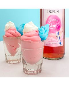 Cotton Candy Cheesecake Shots