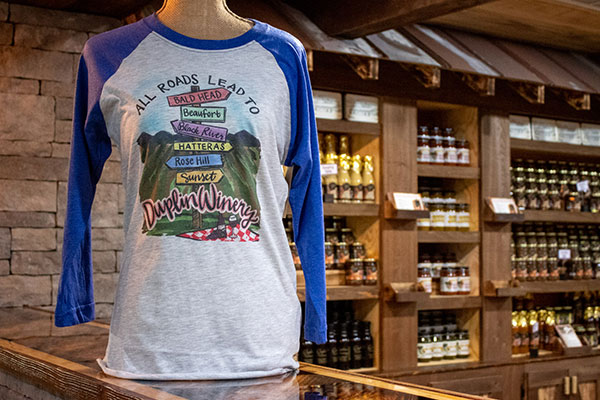 All Roads Lead to Duplin Winery T-Shirt