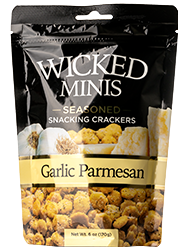 Wicked Minis Garlic Parmesan Oyster Crackers